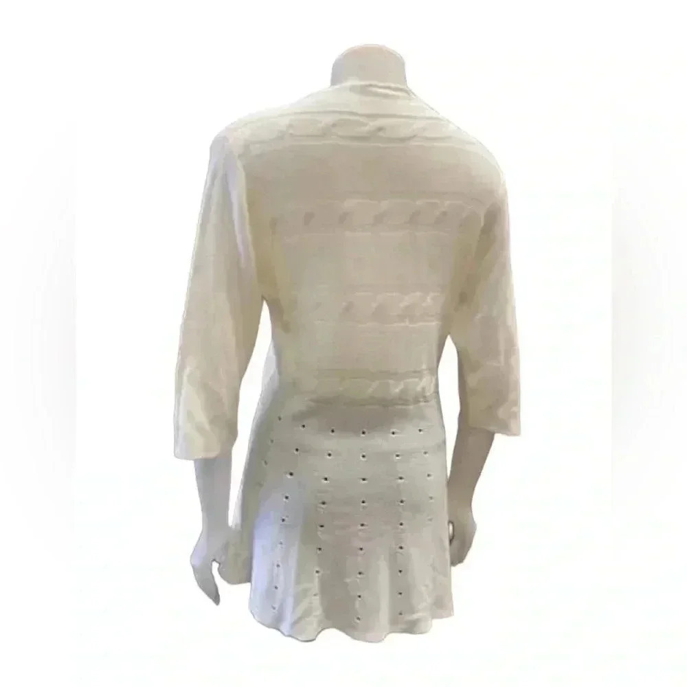 Putorti Knit Sweater Dress Off White  Size XL - Picture 2 of 7